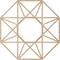 Ekena Millwork Guardian Wood Fretwork Pierced Ceiling Medallion, Alder, 34"OD x 13 1/4"ID x 3/8"T CMWP34X34X0375GDAL - alternate 5